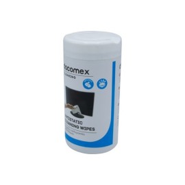 DACOMEX Boite de 100 lingettes imprégnées Ecran/Clavier
