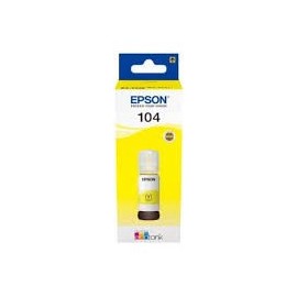 CRT Kit de Remplissage d'Encre EcoTank 104 - Jaune