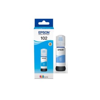 102 EcoTank Pigment cyan ink bottle