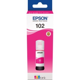 102 EcoTank Pigment magenta ink bottle