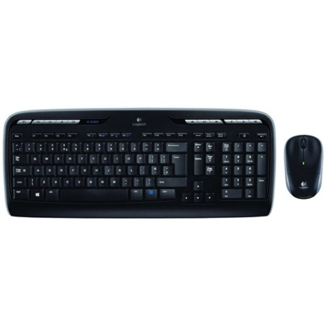 Logitech MK330 Combo Clavier + Souris sans fil Noir