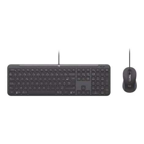 Combo Clavier + Souris Filaire MK620 FOR BUSINESS - GRAPHITE