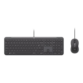 Combo Clavier + Souris Filaire MK620 FOR BUSINESS - GRAPHITE