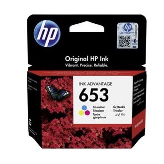 CRT HP 653 - encre 3-couleurs - (MC 60)