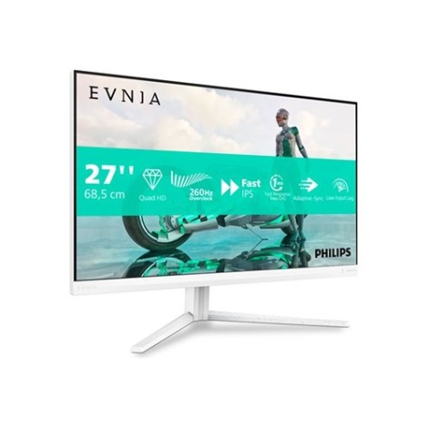Philips Evnia 27" Fast LED QHD 2560 x 1440 260Hz 2HDMI/DP HP PIVOT