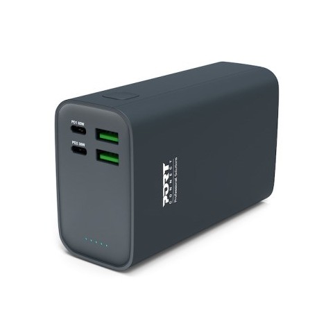 POWERBANK 30 000 mAh PD 65W 4XUSB Type C Tablette/PC/Smartphone