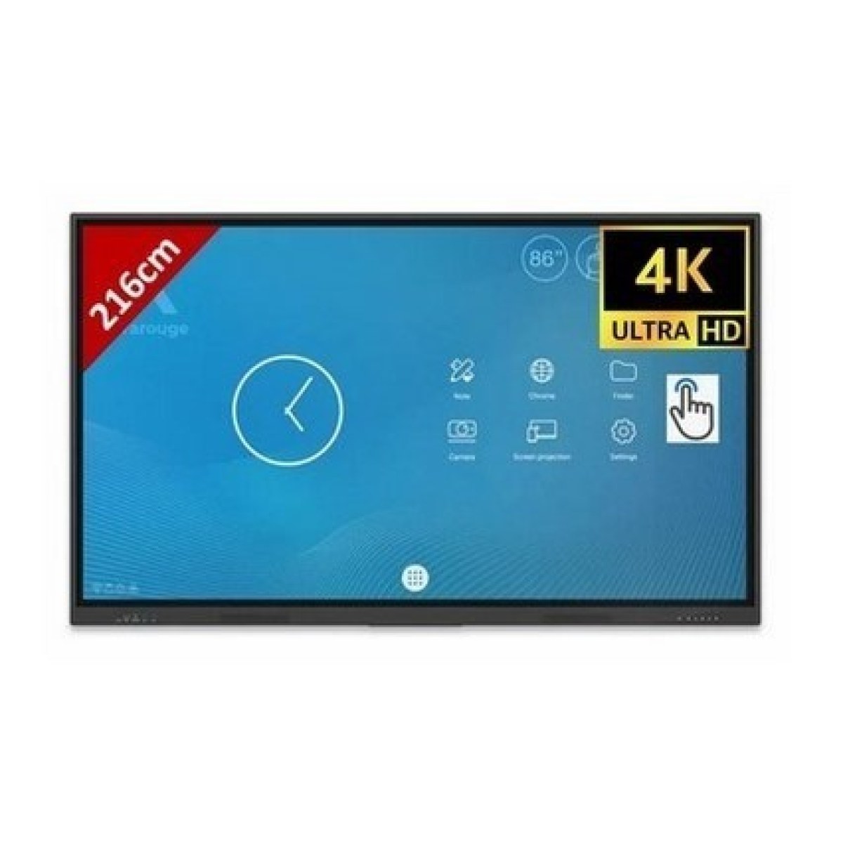Ecran tactile 86 pouces - Android 13, 4/32 Go RAM/ROM