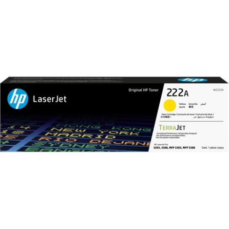 TONER HP 222A Jaune 1200 pages - (Lay 24)