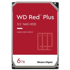 WD Red Plus WD60EFPX - disque dur - 6 To - SATA 6Gb/s
