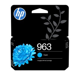 HP 963 - Cartouche encre Cyan - 10 ml - 700 pages - ( MC 50 )