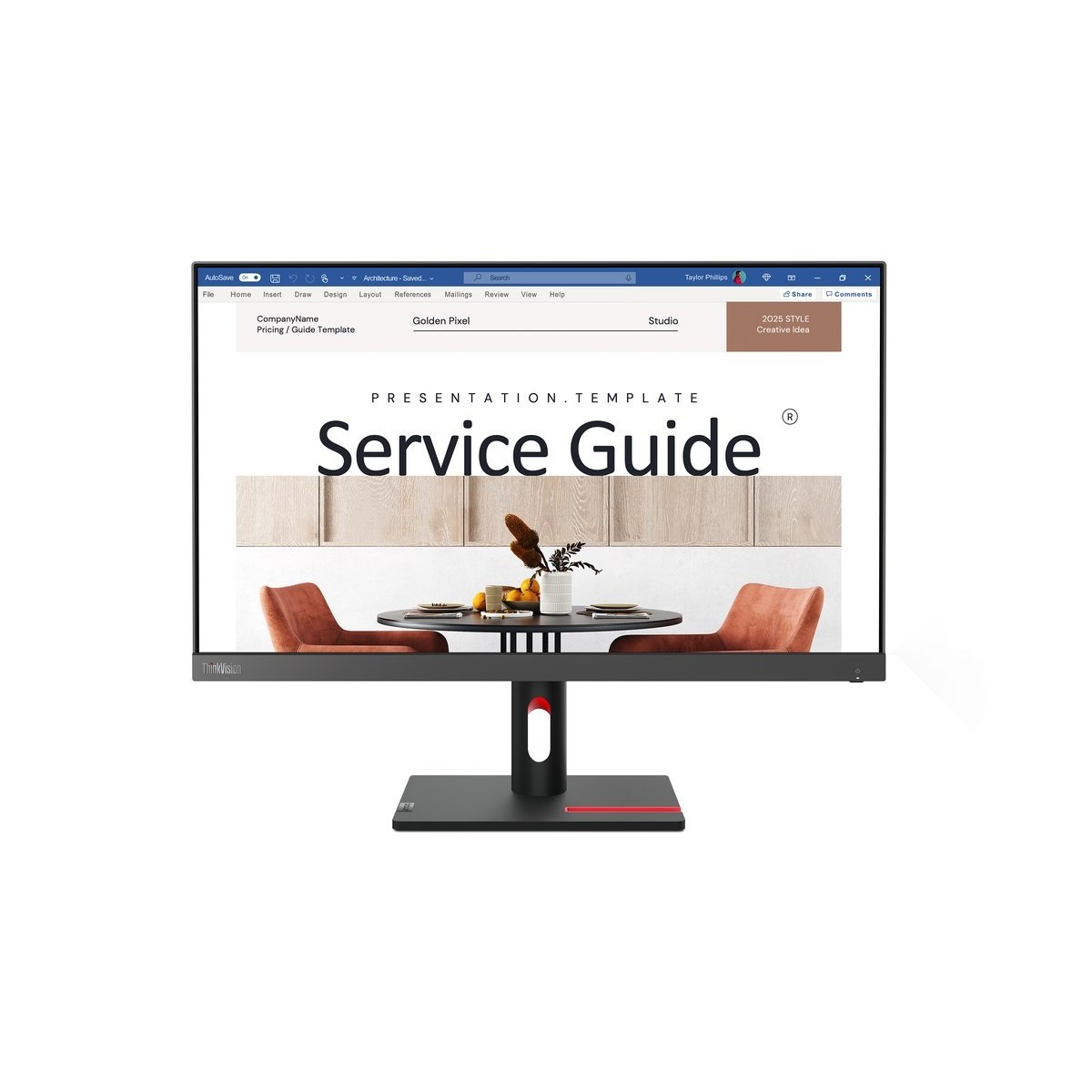 LENOVO TV S24i-30 23.8"FHD 100Hz HDMI VGA 3y