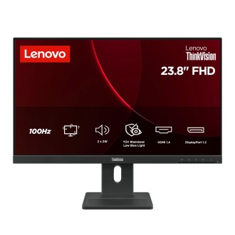 LENOVO TV E24-40 23.8"FHD 100Hz VGA HDMI DP HAS 3y