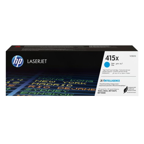 TONER HP 415X Cyan - 6 000 pages (Lay 21)