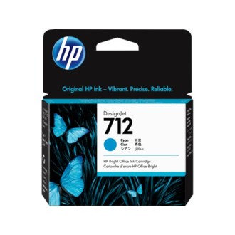 CRT HP 712 29-ml Cyan DesignJet Ink Cartridge