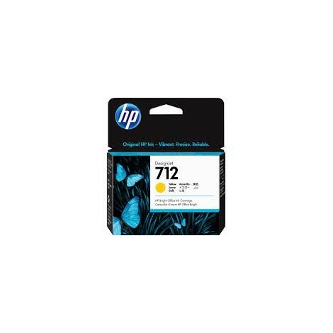 CRT HP 712 29-ml Yellow DesignJet Ink Cartridge