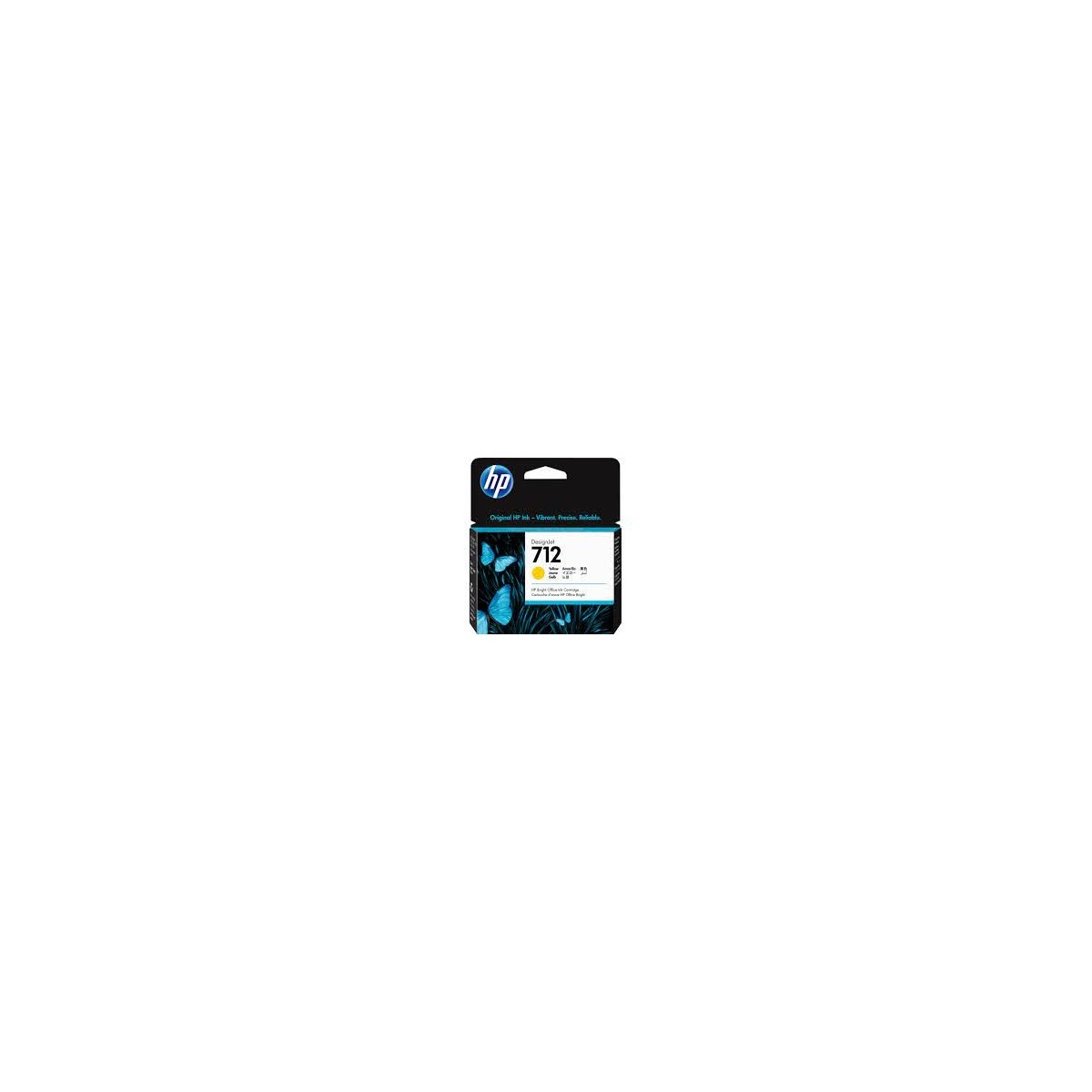 CRT HP 712 29-ml Yellow DesignJet Ink Cartridge