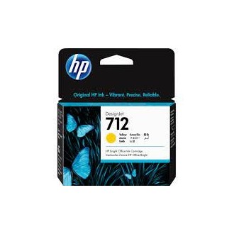 CRT HP 712 29-ml Yellow DesignJet Ink Cartridge
