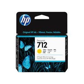 CRT HP 712 29-ml Yellow DesignJet Ink Cartridge