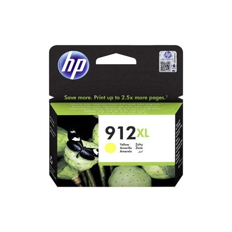 CRT HP 912XL Jaune - 700 pages - (MC 60)