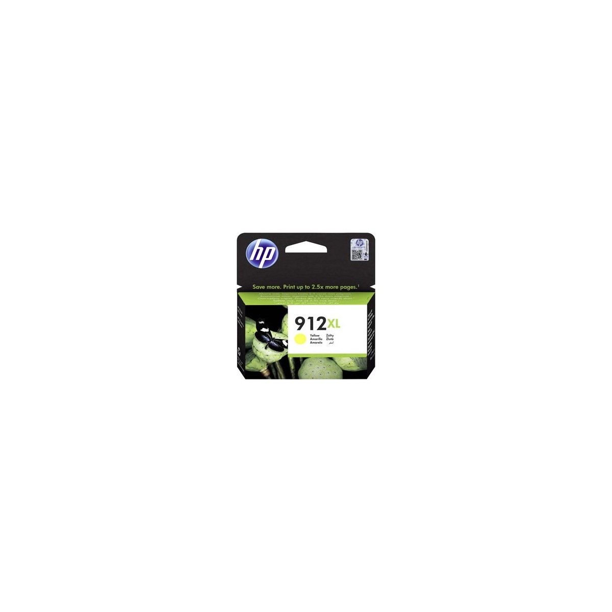 CRT HP 912XL Jaune - 700 pages - (MC 60)