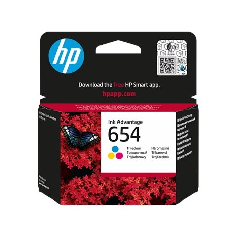 CRT 654 Tri-color Original Ink Advantage Cartridge -(MC 60)