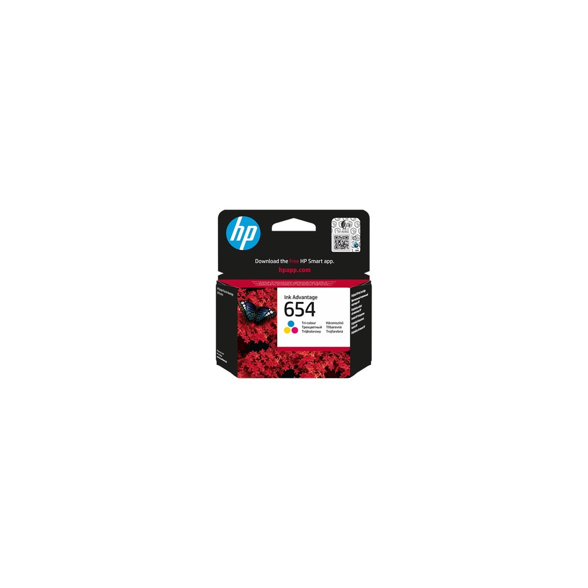 CRT 654 Tri-color Original Ink Advantage Cartridge -(MC 60)