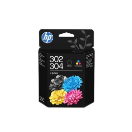 HP 302/304 - Cartouche Noir + Tricol. CMY, Pack de 2 - (PAL 1080)