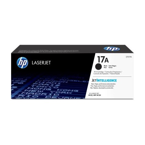 TONER NOIR HP17A 1 600p Avaibility