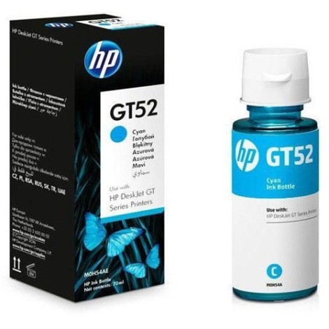 HP GT52 Cyan Original Ink Bottle créer pour Avaibility