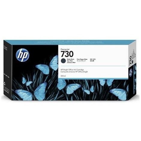 HP 730 - 300 ml - haute capacité - noir mat - originale