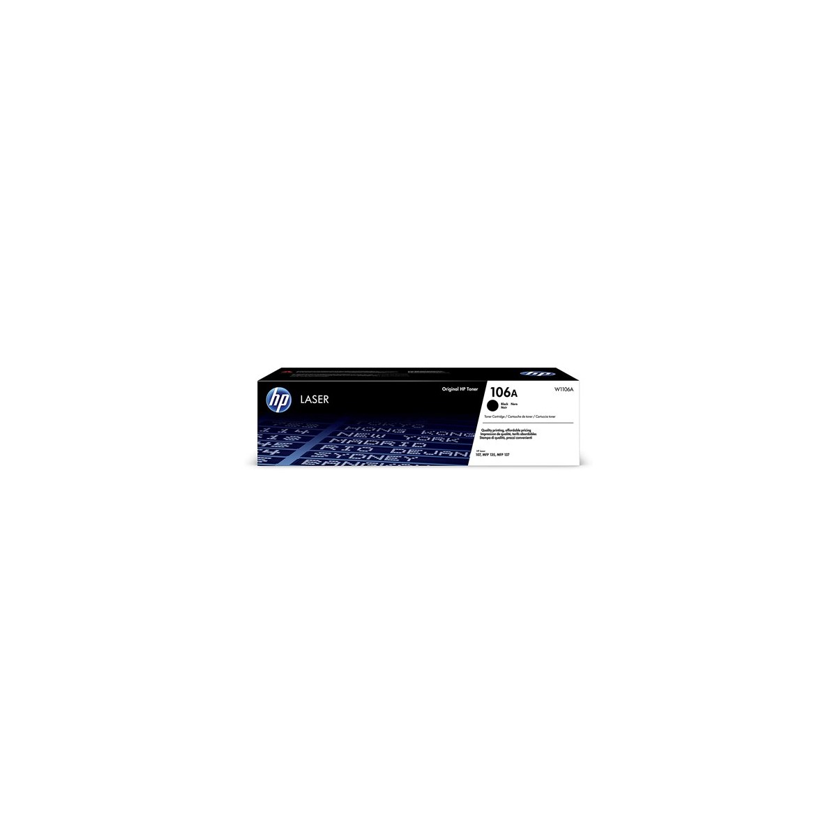 TONER HP 106A Noir - 2 500 pages