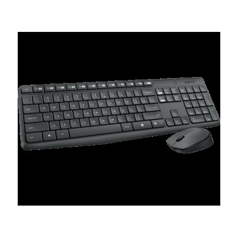Combo Clavier + Souris MK235 sans fil Grey