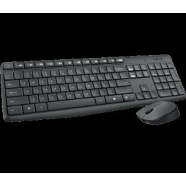 Combo Clavier + Souris MK235 sans fil Grey