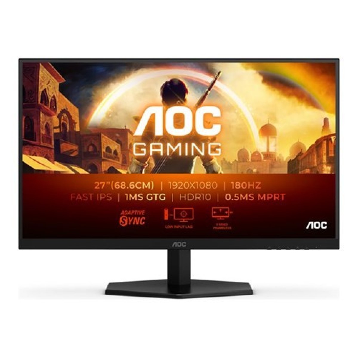 AOC Gaming 27" LED FHD 1920x1080 180Hz HDMI/DP